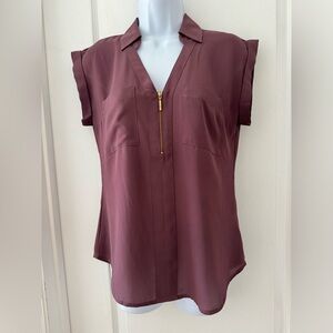 Express Blouse Top XS mauve Color Worn Once